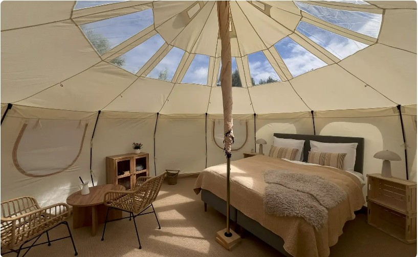 agger glamping med sauna - vildmarksbad og vandsportsaktiviteter - thy havtornen 1