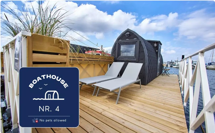 boathouse - anderledes overnatning 1