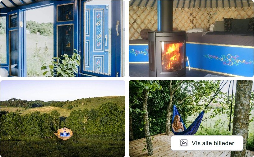 eventyrlig jurt i mols bjerge - glamping 2