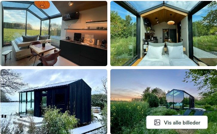 glashytte overnatning - glamping