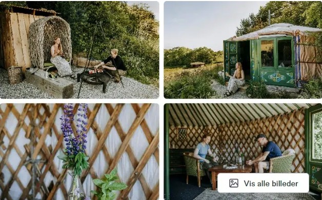 grøn jurt i mols bjerge - glamping 2