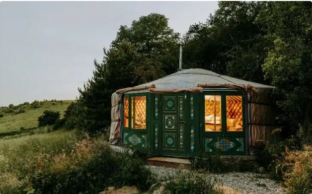 grøn jurt i mols bjerge - glamping 1