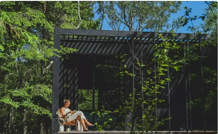 japansk og skandinavisk arkitektur - glamping nær kattegat 1