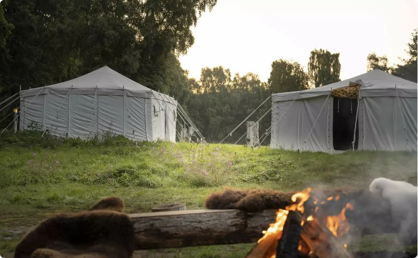 marokkansk glampingtelt 1