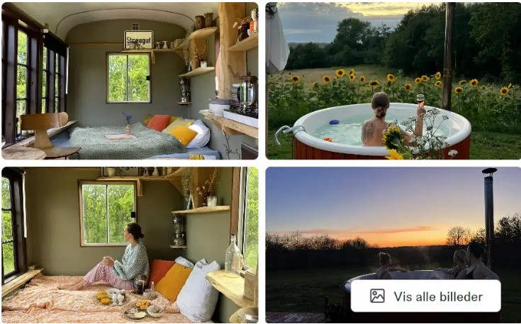 sol-flora luksus skurvogn - glamping 2