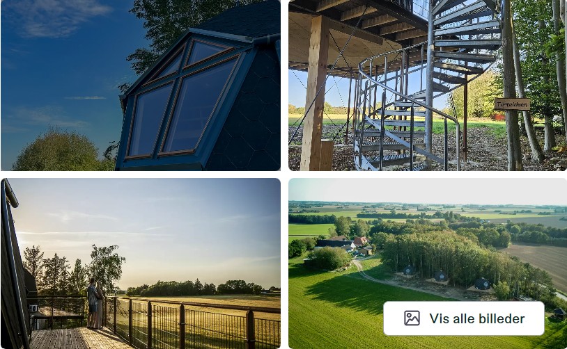 turtelduen - trætophus og kuppelhus glamping 2