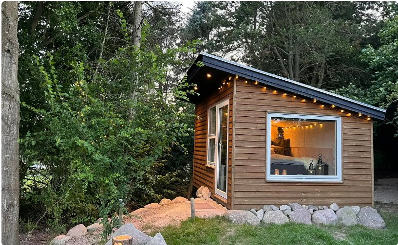 udsigtshytten heart of nature - glampinghytte med sauna 1