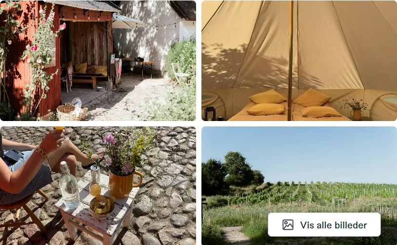 glamping på Garbolund