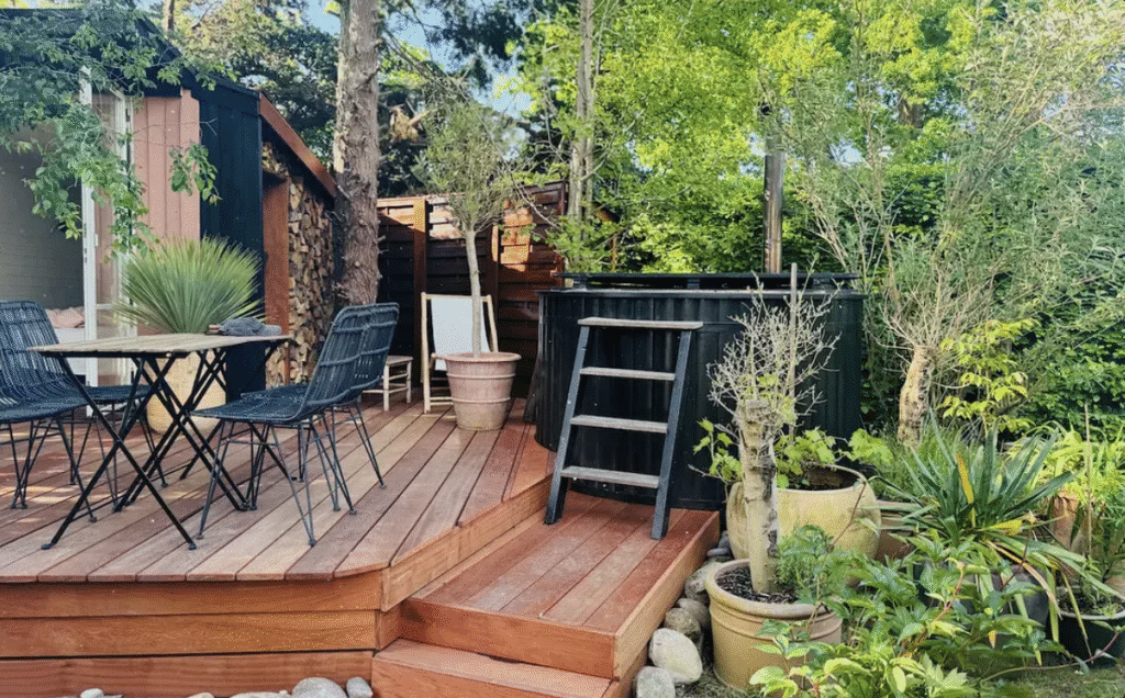 Tiny house hos Atelier Skovbrinken