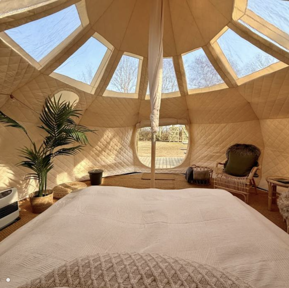 endelave glamping luksustelt