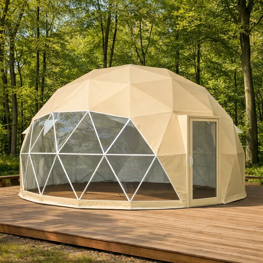 nordic igloo telt i beige