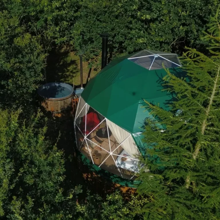 Bøgebjerg dome kuppel set udefra